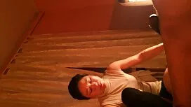 Блондинка прийме всю ...